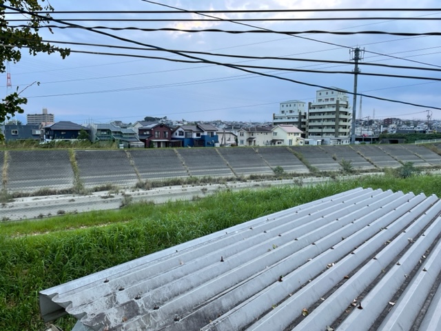 台風後川