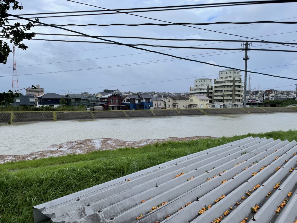 台風時川